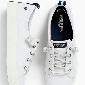 SPERRY CREST VIBE SNEAKERS - white Women's size 9